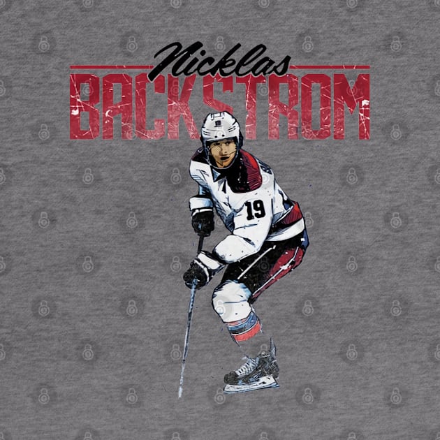 Nicklas Backstrom Washington Retro by stevenmsparks